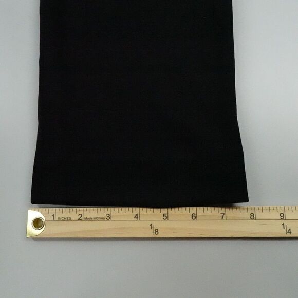 Exclusively MISOOK Pants Women Small Black High Rise Pull-On Classic Vintage 90s - Picture 12 of 13